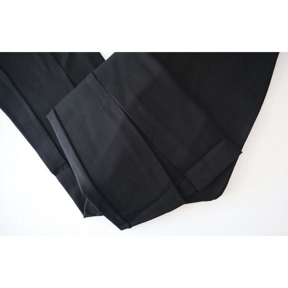 LUCY PARIS PA8907-1 Women's Sz Medium Black Kari Slit Cuff Stretch Pants - Picture 8 of 11